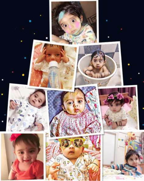 'Uttaran' Actor Rohit Khurana's Darling Daughter Saishaa Turns 1 ...