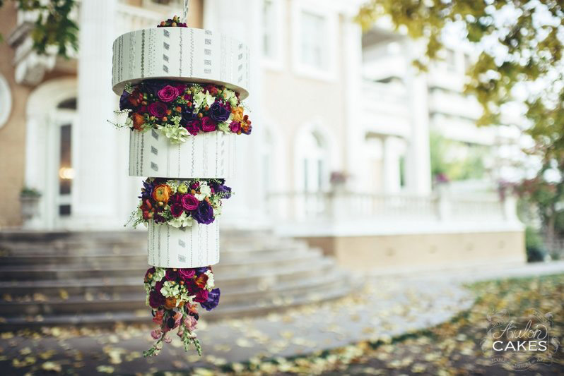 Floral Hanging Cake - Amazing Cake Ideas