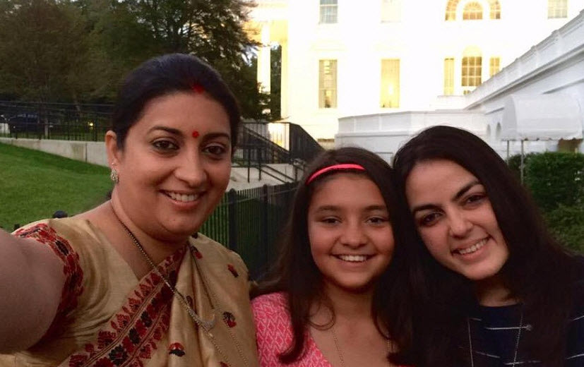 Smriti Irani takes help of Chandler and Rachel to share sweet message on  friendship