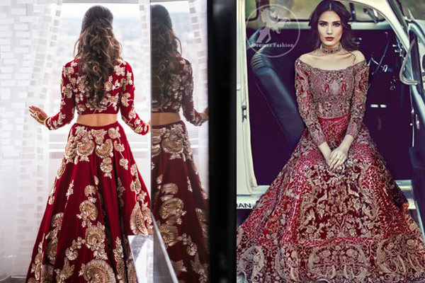 Shop Off Shoulder Lehenga for Women Online from India's Luxury Designers  2024