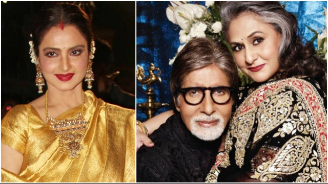 Rekha and Amitabh