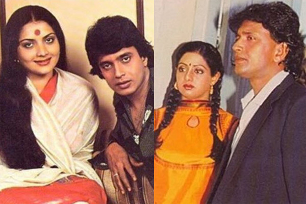 Mithun and Sridevi