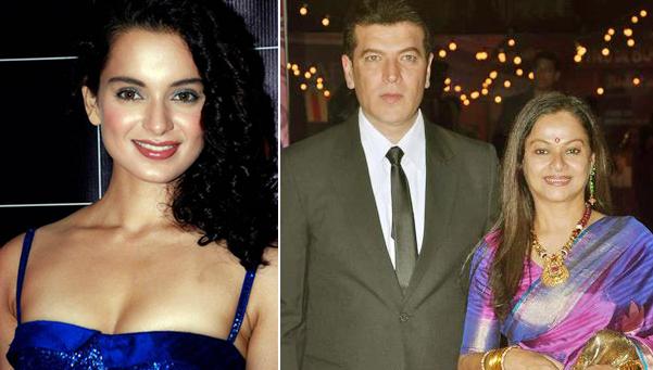 Kangana and Aditya Pancholi