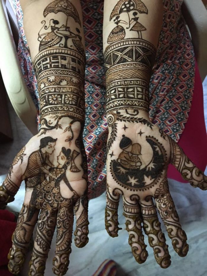 Pin by Gunjan Bahrani on Henna /tattos | Mehandi designs, Cool henna designs,  Flower jewellery for mehndi