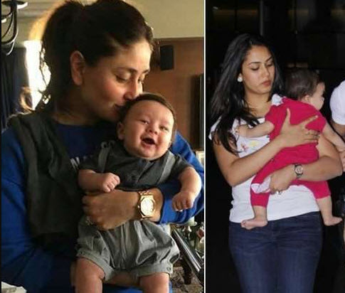 Newbie Mommies Kareena And Mira Are At War Over Their Kids