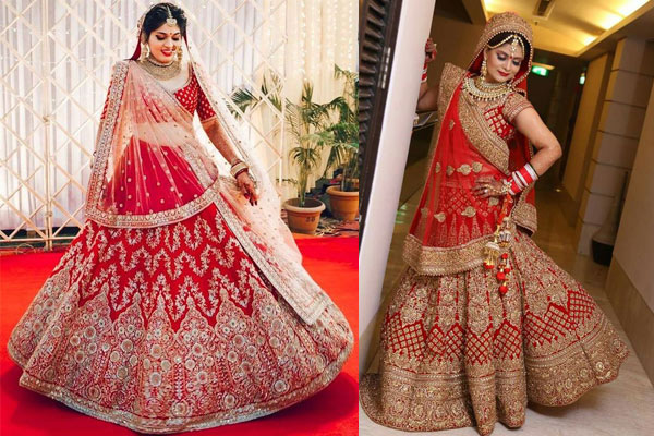 Ways to Style Lehenga Dupatta For a Bride on her wedding– The