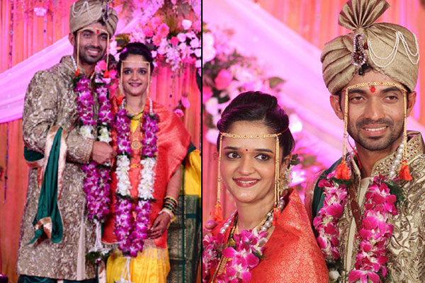 Ajinkya Rahane And Radhika Dhopavkar wedding