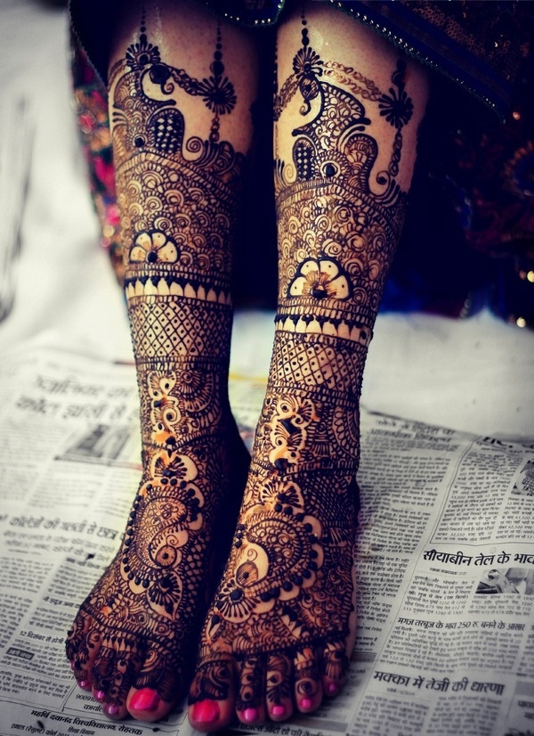 Feet Mehendi