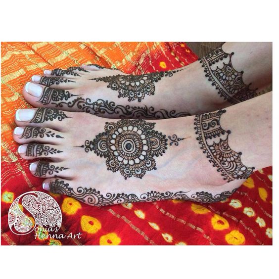 Feet Mehendi