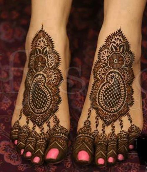 Feet Mehendi