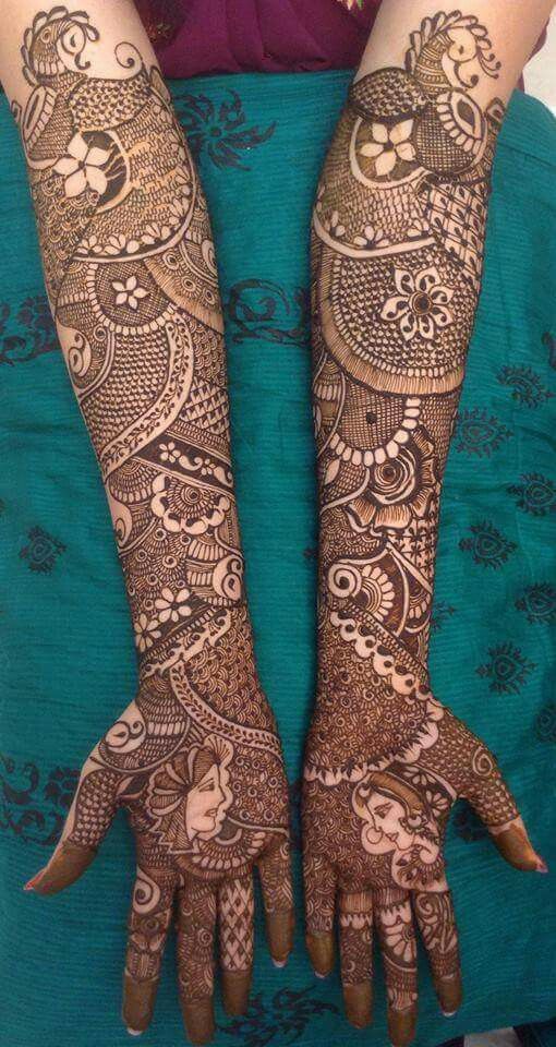 सिमेट्रिकल दुल्हन मेहंदी डिज़ाइन लगेगी बेहद खूबसूरत: Bridal Mehndi Designs  - Grehlakshmi