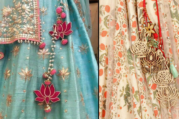 25 Trending Tassels For Lehengas to Amp up the Wedding Look | Tassels  fashion clothing, Tassels fashion, Saree tassels designs