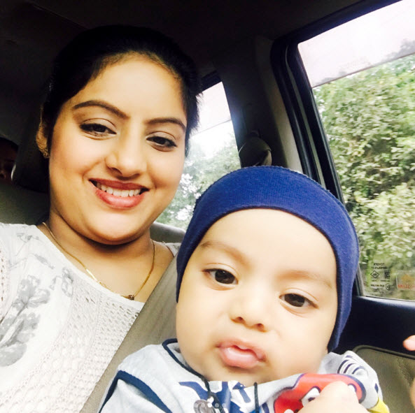 Deepika Singh Shares The First Clear Picture Of Her Baby Boy Along With