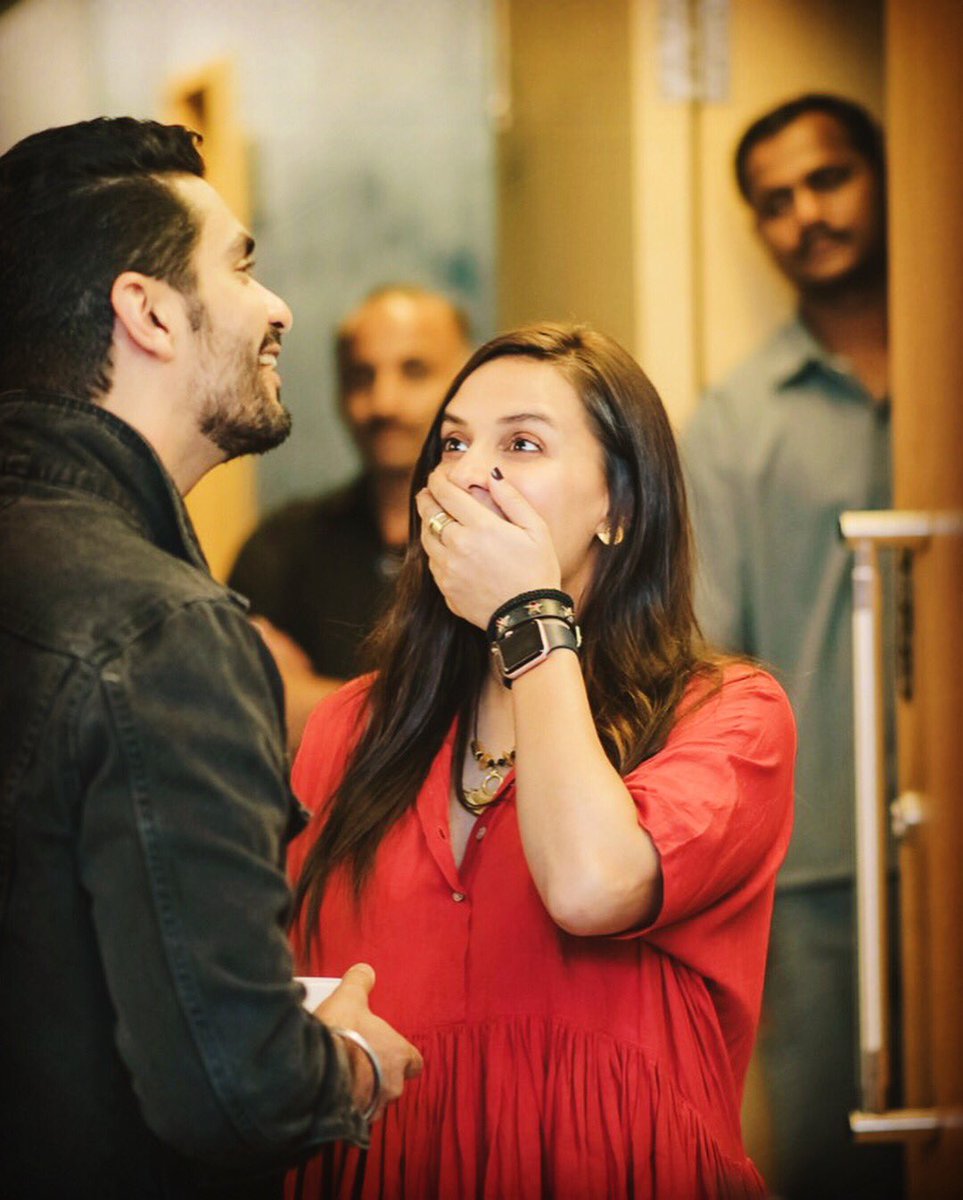 Angad Bedi Kissing Pregnant Wife Neha Dhupia S Belly In Chogada Challenge Is Adorable Beyond Words