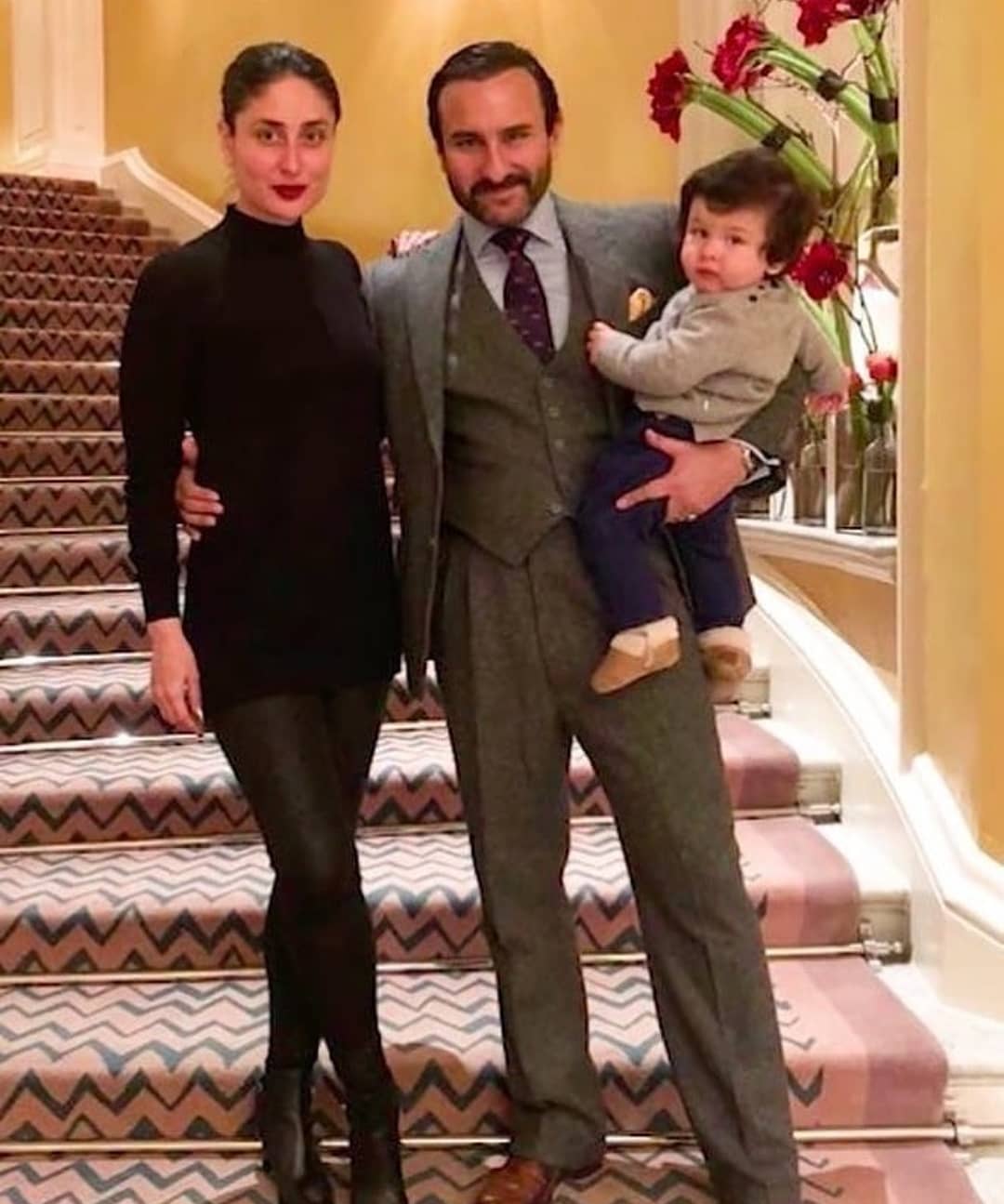 Unseen Picture Of Taimur Ali Khan With Parents Kareena Kapoor Khan And ...