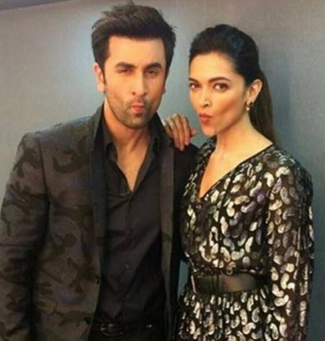 Deepika Padukone and Ranbir Kapoor