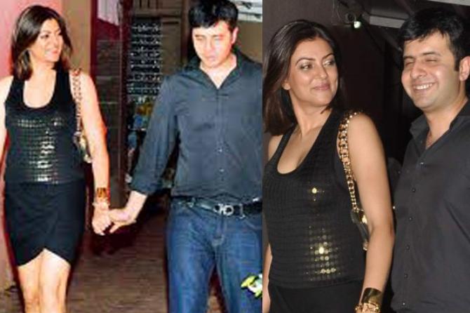 Sushmita Sen Visits Taj Mahal With Her New Found Love, Rohman Shawl ...