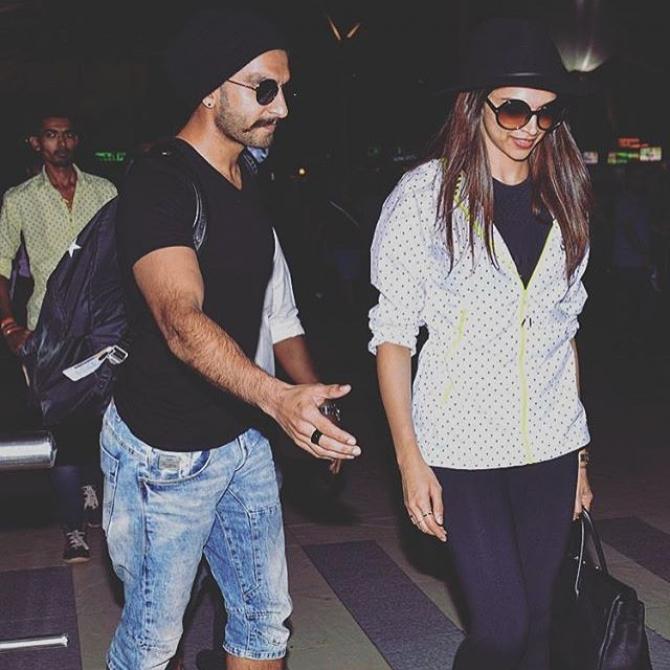 Deepika Padukone and Ranveer Singh