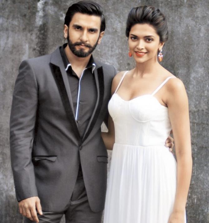 Deepika Padukone and Ranveer Singh