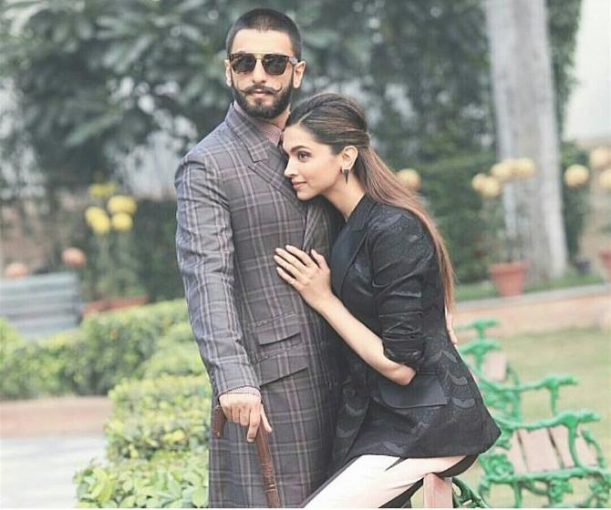 Deepika Padukone and Ranveer Singh