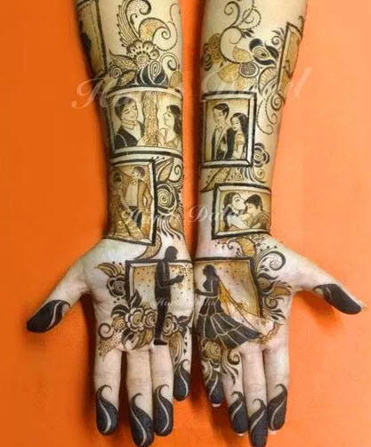 20+ Best Portrait Mehendi Designs For Your Wedding