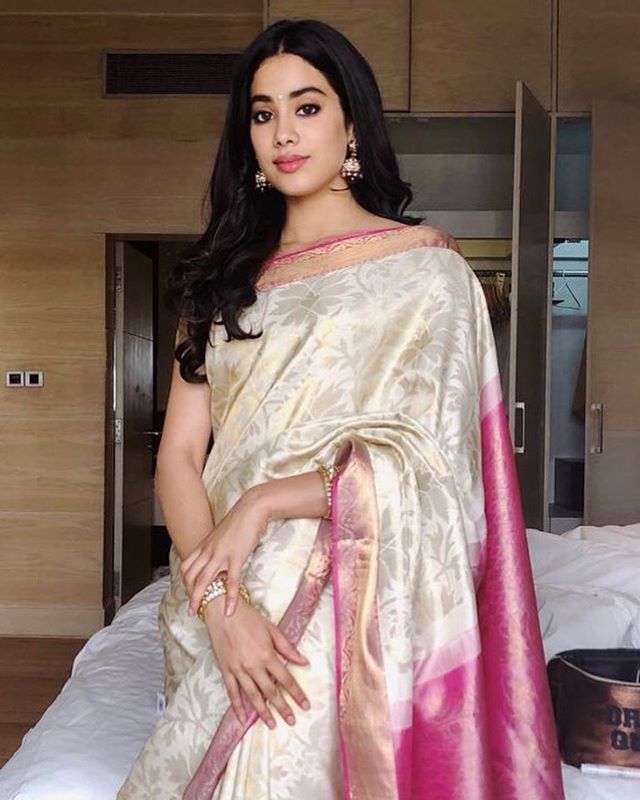 5 stylish blouses from Janhvi Kapoor's festive wardrobe | VOGUE India