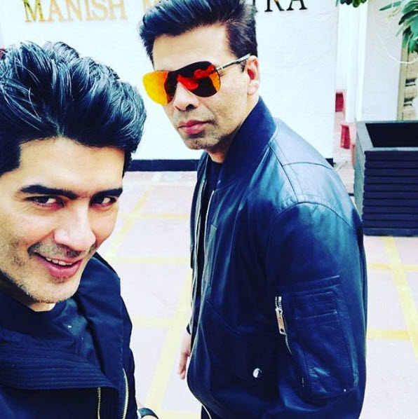 When Manish Malhotra's Lovely Birthday Post For Karan Johar Sparked ...