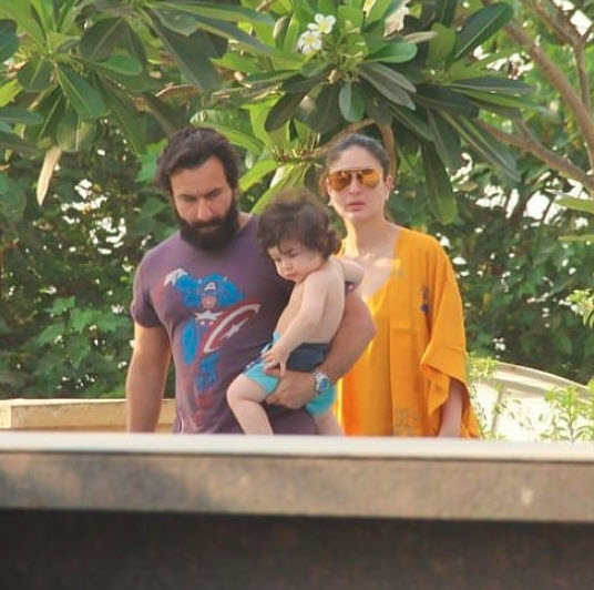 17-Month-Old Taimur Ali Khan Has Started Speaking, Saif Ali Khan ...