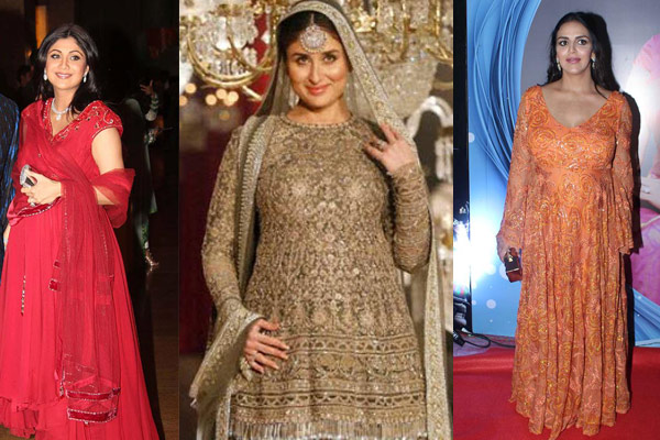 How To Choose Indian Wear Like A Bollywood Celebrity When You're Pregnant, Vogue