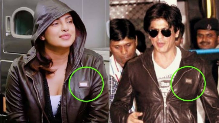 Priyanka and Shah Rukh Khan