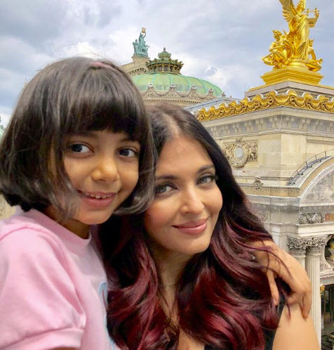 Aishwarya Rai Bachchan and Aaradhya Bachchan