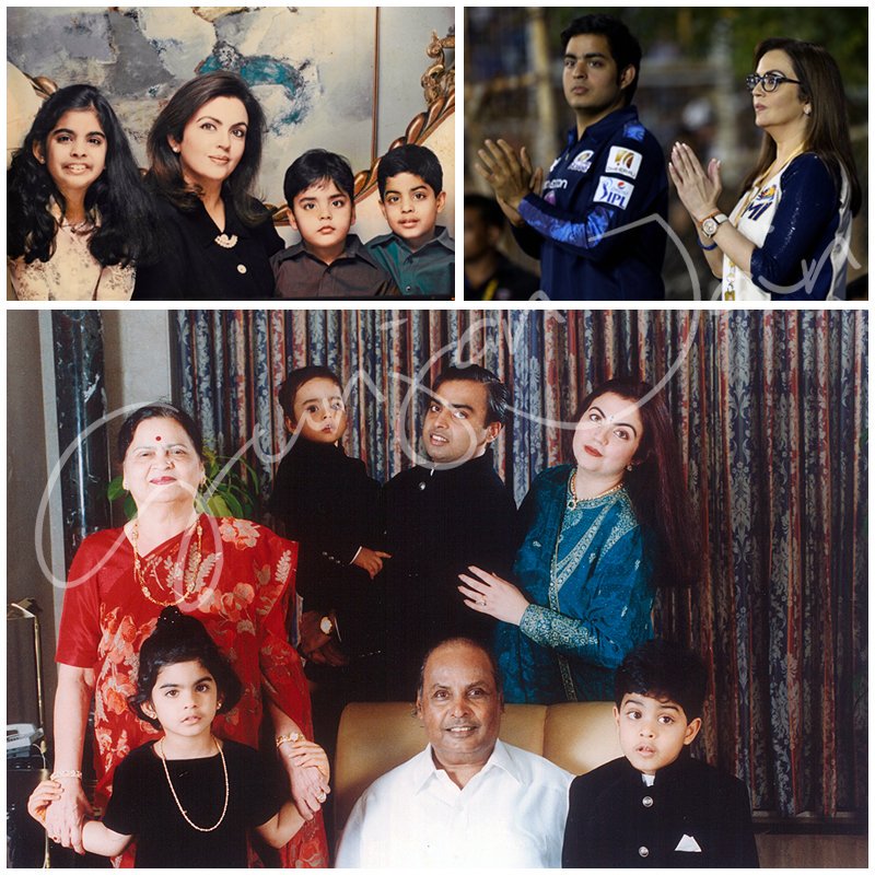 Unseen Childhood Pictures Of Isha Ambani, Akash Ambani And Anant Ambani ...