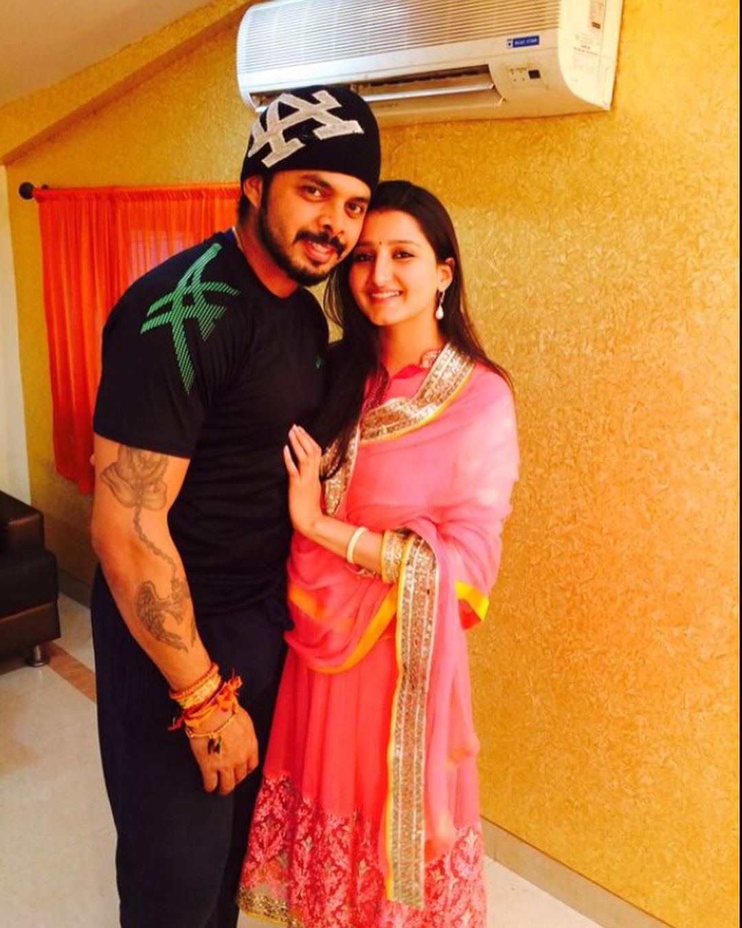 Sree Santh Shares A Heartfelt Note For His Wife, Bhuvneshwari Sreesanth ... hq image