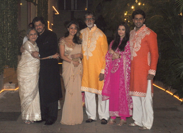 Jaya Bachchan and Shah Rukh Khan