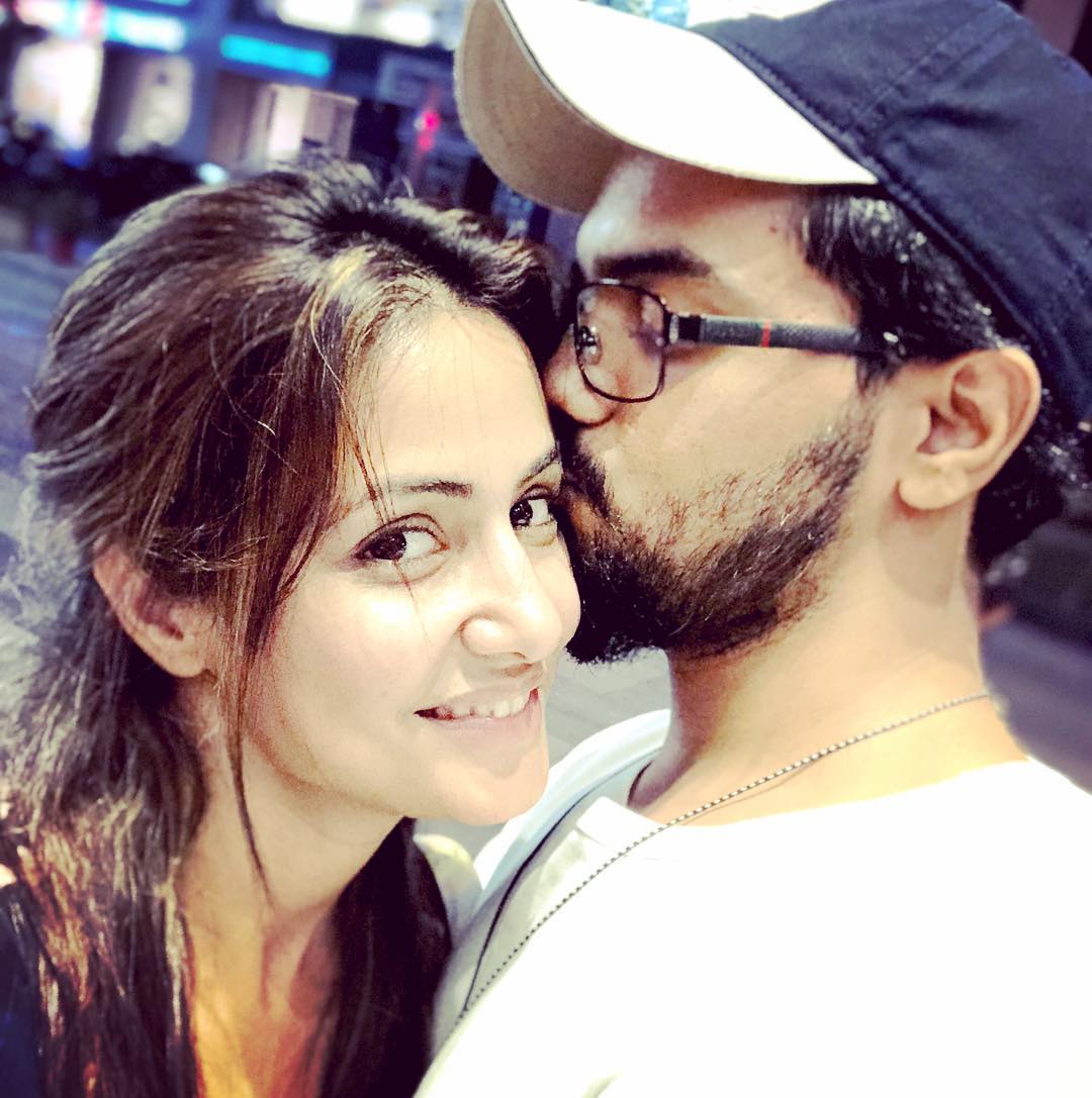 Hina Khan And The Love Of Her Life Rocky Jaiswal Twin In White On Their