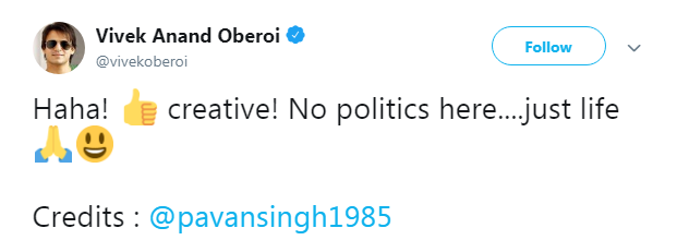 Vivek Oberoi tweet