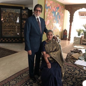 Amitabh Bachchan and Jaya Bachchan