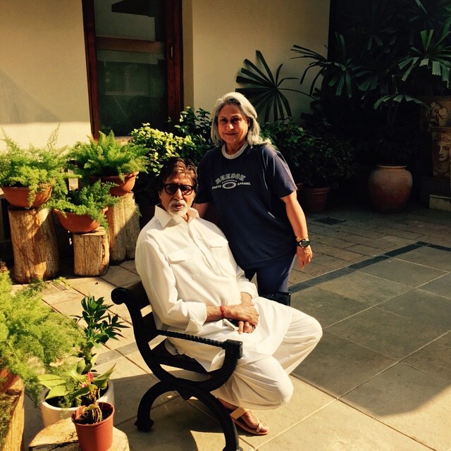 Amitabh Bachchan and Jaya Bachchan