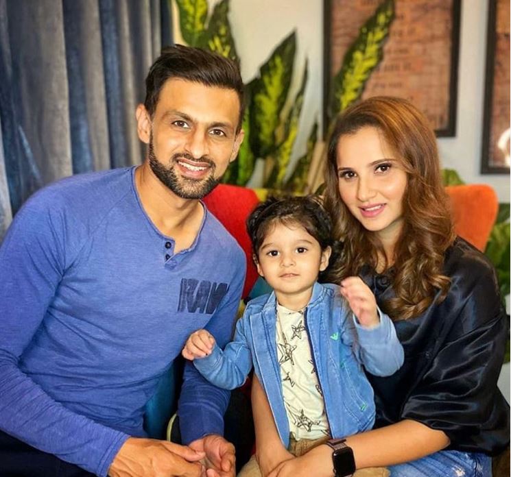 Sania Mirza And Shoaib Malik Share Family Pictures On Their Son Izhaan ...