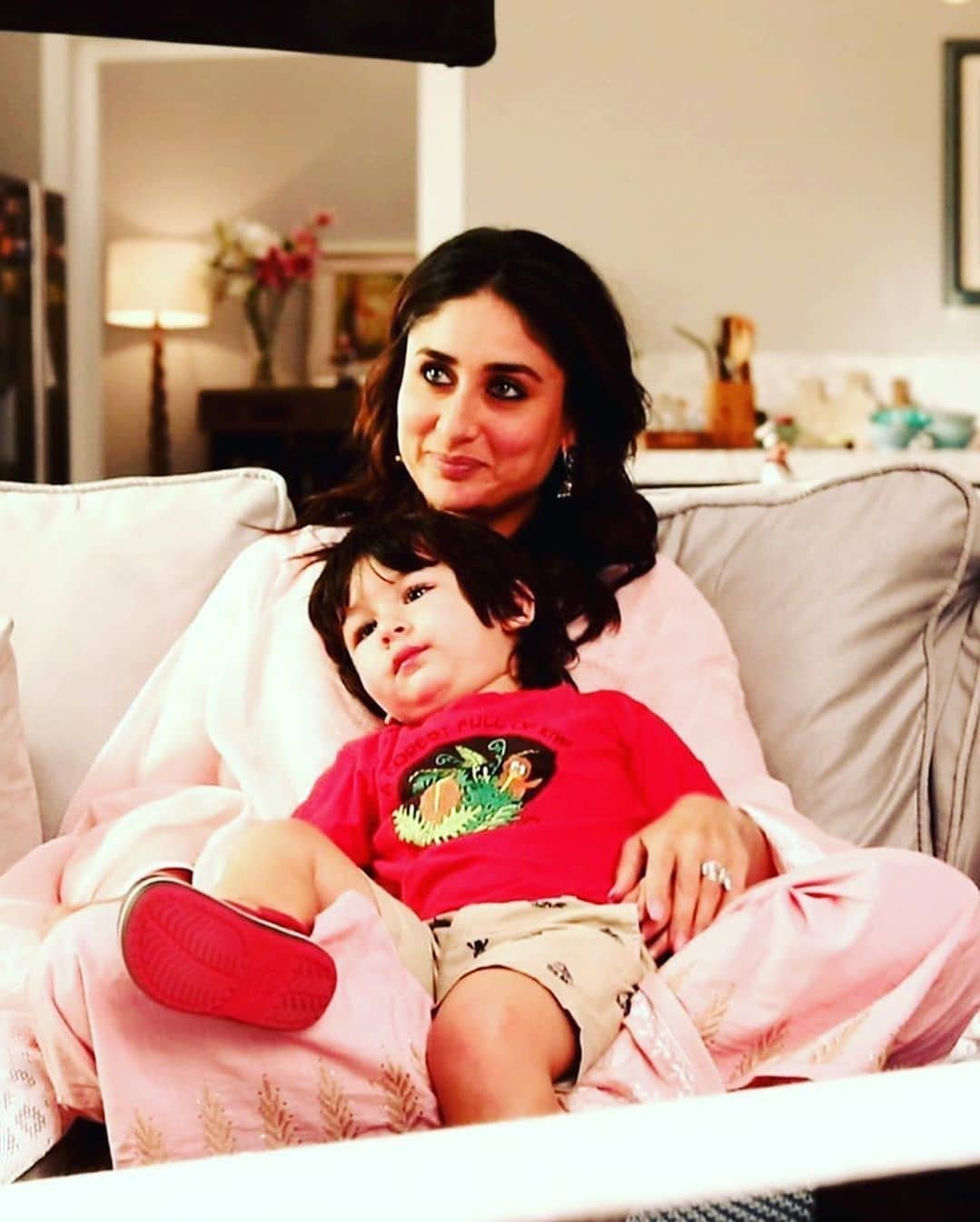 Kareena Kapoor Khan and Taimur Ali Khan