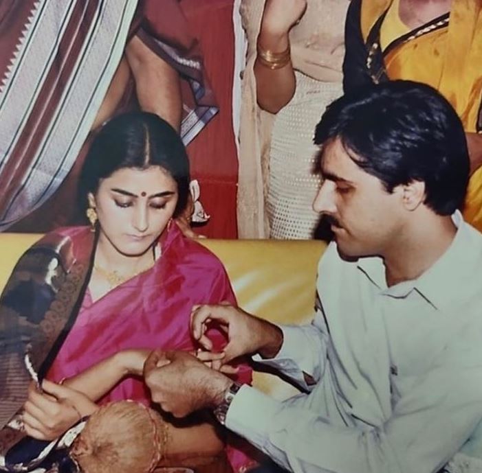 Geeta Sanon and Rahul Sanon