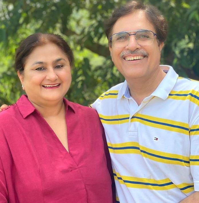 Geeta Sanon and Rahul Sanon