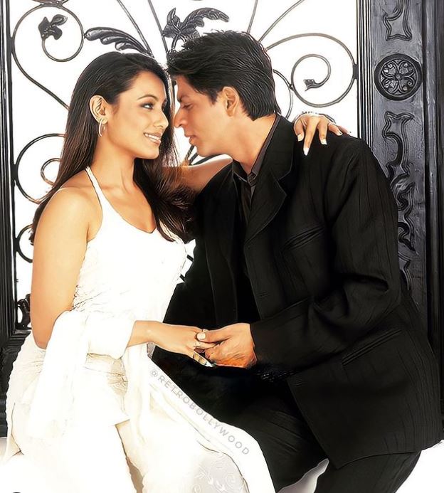 Rani Mukerji and Shah Rukh Khan