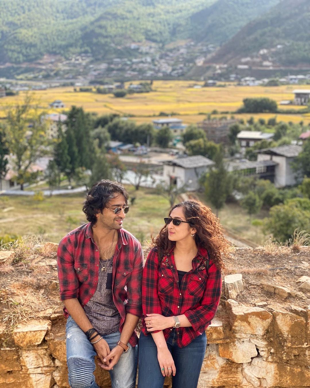 Shaheer Sheikh Shares A Twinning Picture With His Wife, Ruchikaa From