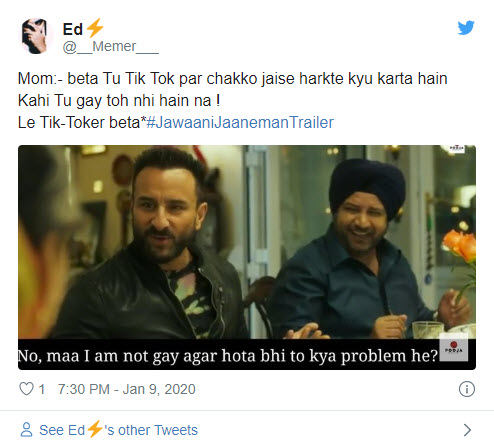 Saif Ali Khan's 'Jawaani Jaaneman' Trailer Sparks Off Memes Featuring ...