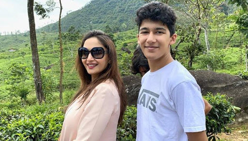 Madhuri Dixit Shares A Picture With Son, Arin When He Was A Few Months ...