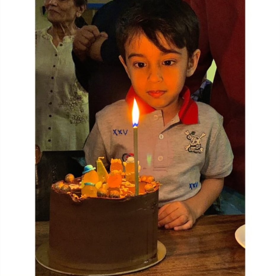 Aayush Sharma Pens A Heartfelt Wish On His Baby Boy, Ahil's 5th ...