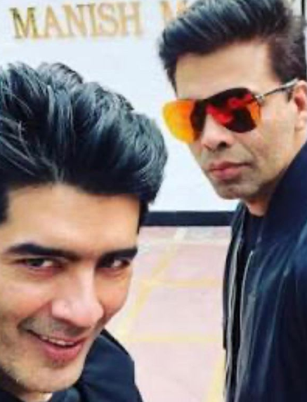 Karan Johar Thanks His Closest Friend, Manish Malhotra