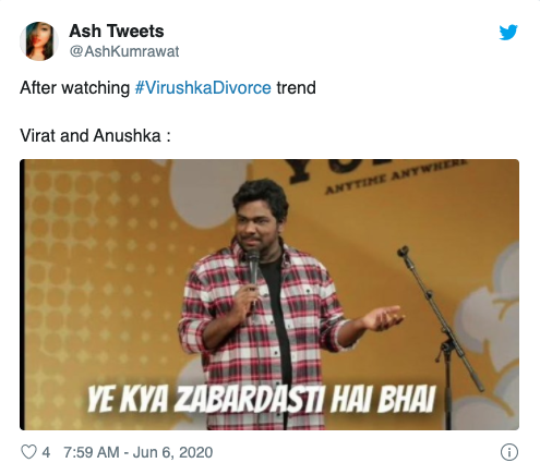 Virat Kohli And Anushka Sharma's Divorce News Trends On Twitter, Sparks 