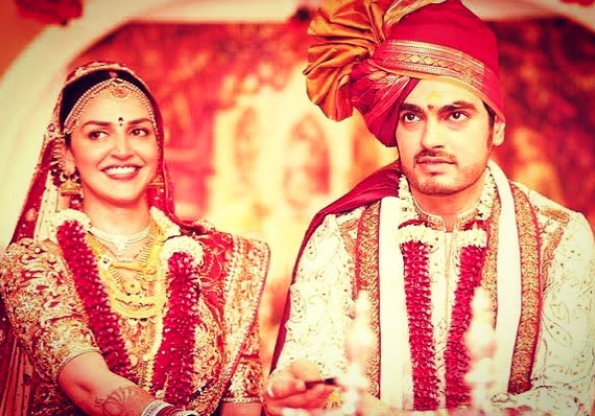 Bharat Takhtani and Esha Deol